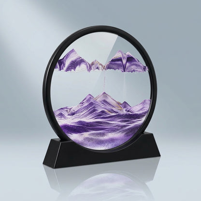 Moving Sand Art Picture - Mesmerizing Desk Display